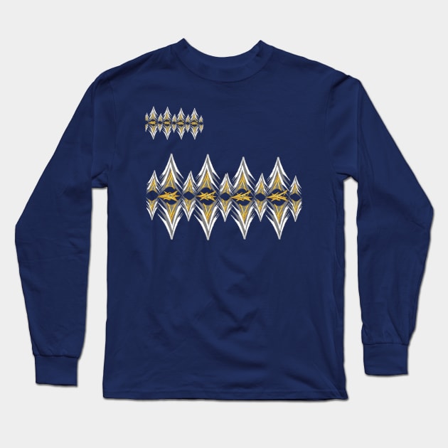 beautyful Shapes art Design. Long Sleeve T-Shirt by Dilhani